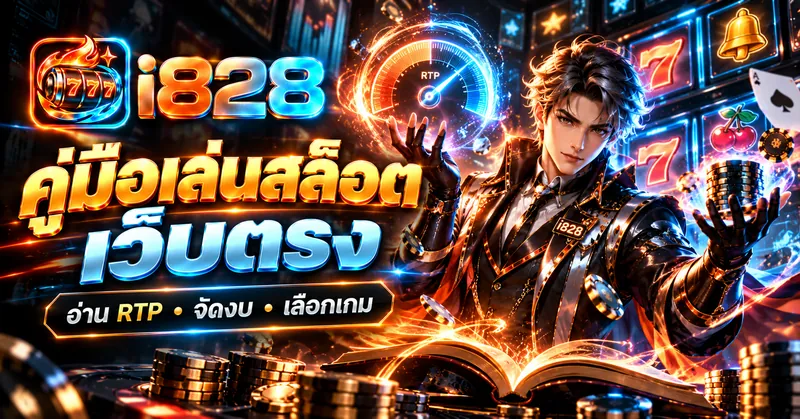 คู่มือเล่นสล็อตเว็บตรง i828 อ่าน RTP จัดงบ เลือกเกม