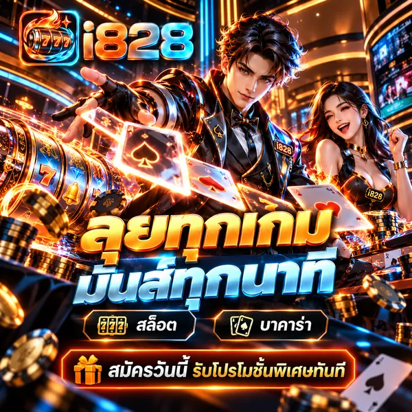 i828 สล็อต บาคาร่า สมัครวันนี้ รับโปรโมชั่นพิเศษทันที
